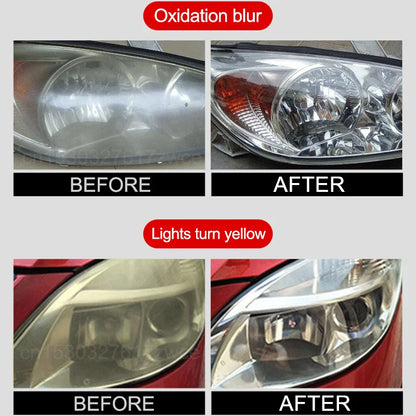Car Headlight Polishing Agent Scratch Remover Repair Fluid Headlight Renewal Polish and Maintenance Liquid Kit Auto Accessories